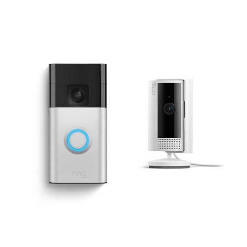 Ring Battery Doorbell with Ring Indoor Cam 2nd Gen