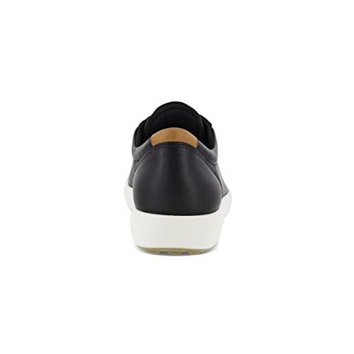 ECCO Women's Soft 7 Black Sneaker - Premium Comfort - Image 3