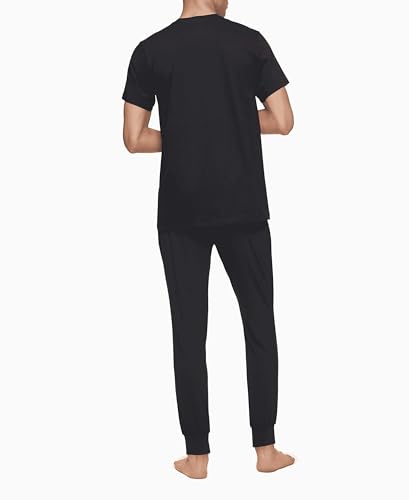 Calvin Klein Men's Cotton Classics 3-Pack Undershirts - Black Crewneck, XL - Image 3