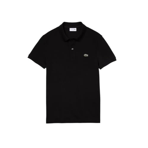 Lacoste Men's Slim Fit L12.12 Short Sleeve Pique Polo - Black, Medium - Image 5