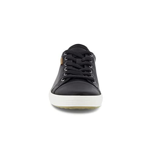 ECCO Women's Soft 7 Black Sneaker - Premium Comfort - Image 2