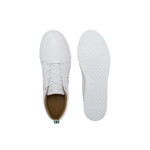 Lacoste Men's Bayliss Sneakers - Deep White (Size 12) - Image 4