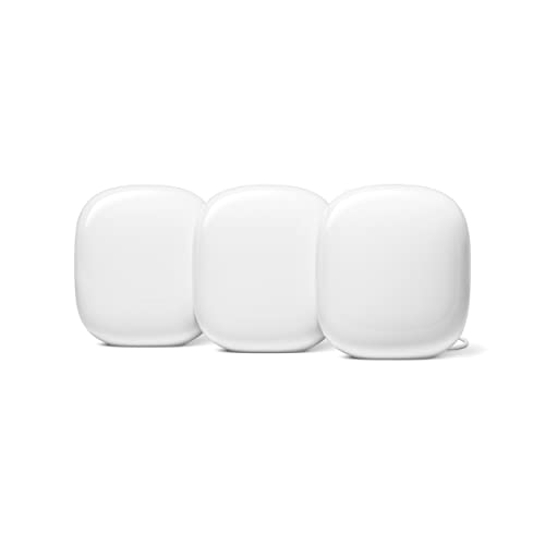 Google Nest WiFi Pro - 6E Mesh Router 3 Pack
