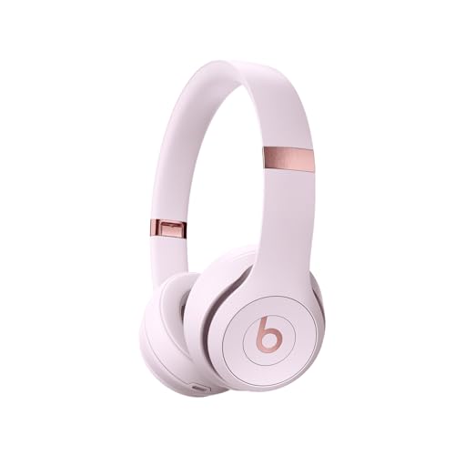 Beats Solo 4 - Wireless Bluetooth Headphones, Cloud Pink