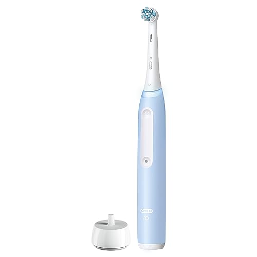 Oral-B iO Series 3 Electric Toothbrush - Icy Blue - Image 4