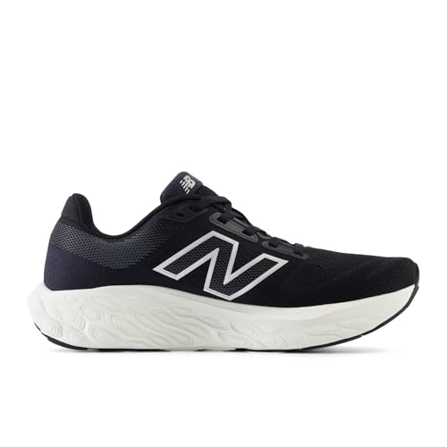 New Balance Women's W880V14 Running Shoe - Black/Sea Salt/Silver Metallic - Image 9