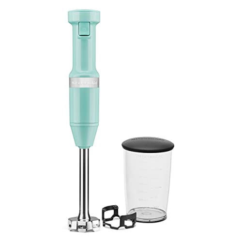 KitchenAid Variable Speed Corded Hand Blender KHBV53, Ice Blue - Image 2
