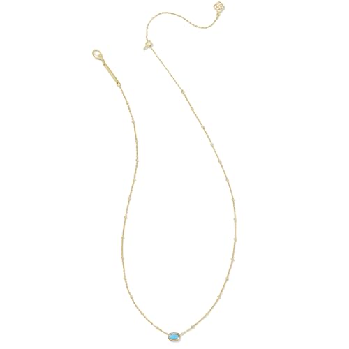 Kendra Scott Mini Elisa 14k Gold-Plated Satellite Short Pendant Necklace - Image 2