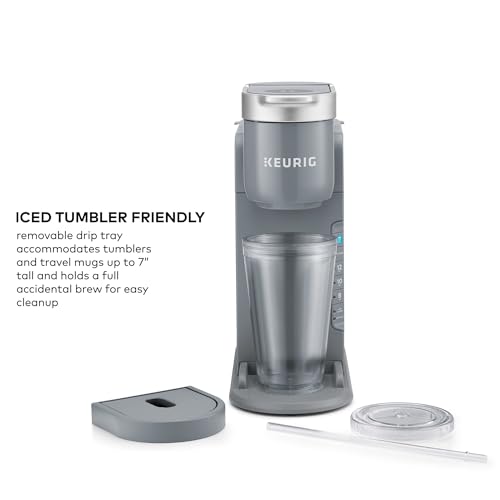 Keurig K-Iced Coffee Maker, Hot & Cold Brew, Gray - Image 9