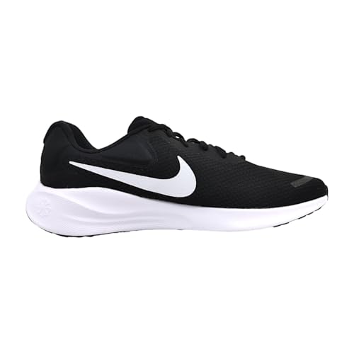 NIKE Men's Running Shoe, Black and White, Size 10.5 - Image 2