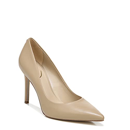 Sam Edelman Women's Hazel Nude Leather Stilettos, Size 9.5 Wide - Image 5
