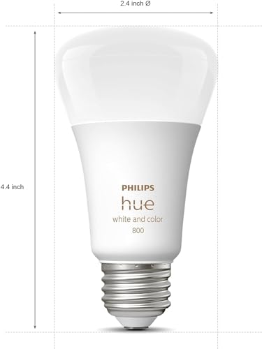 Philips Hue Smart Light Starter Kit - Color-Changing LED Bulbs - Image 7