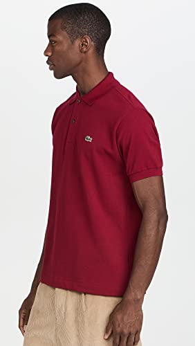Lacoste Men's Classic Fit Original L.12.12 Polo in Bordeaux Red - Image 4