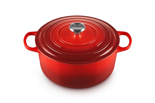 Le Creuset 7.25 qt. Cast Iron Dutch Oven - Cerise