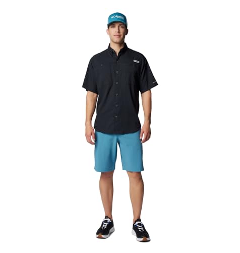 Columbia Men's PFG Tamiami II Short Sleeve Fishing Shirt - Black - XX-Large - Image 11