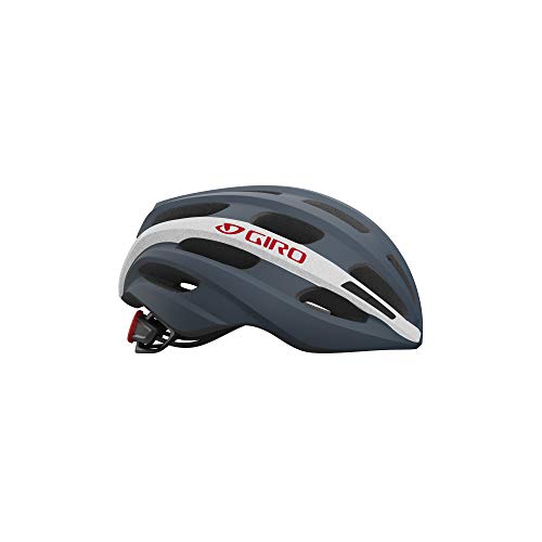 Giro Isode MIPS Men's Cycling Helmet - Matte Grey/White/Red - Image 3