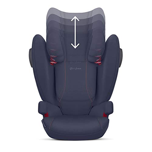 CYBEX Solution B2 fix+ Lux High Back Booster Seat - Bay Blue - Image 6