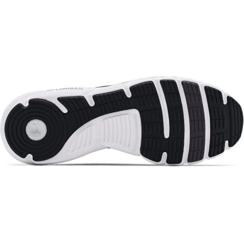 Under Armour Mens Charged Assert 9 Running Shoe - Black/White, 13 X-Wide US - Image 2