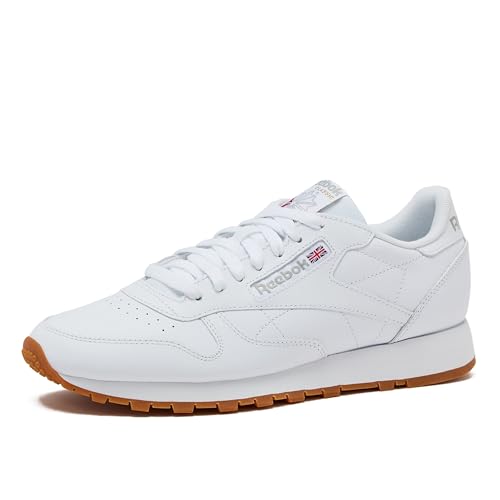 Reebok Unisex Classic Leather Sneaker in FTWR White/Pure Grey
