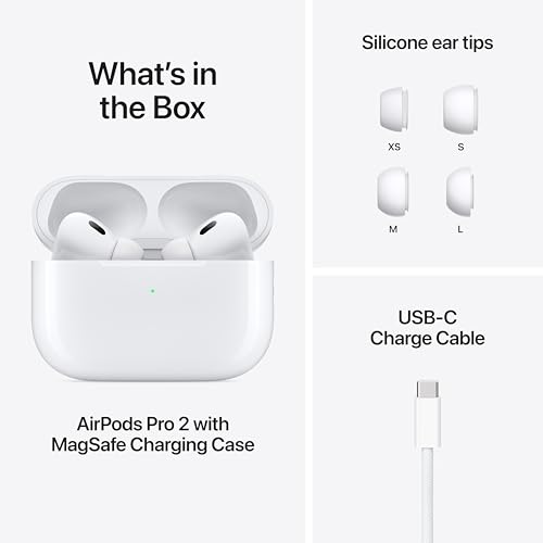 Apple AirPods Pro 2 Wireless Earbuds with Noise Cancellation & Spatial Audio - Image 7
