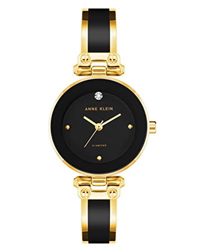 Anne Klein Diamond Bangle Watch - Elegant & Functional
