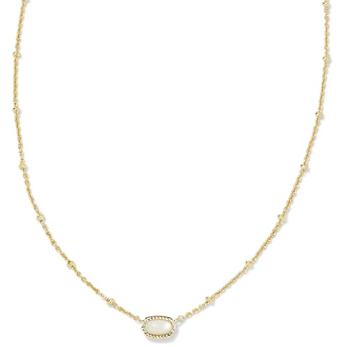 Kendra Scott Mini Elisa Gold-Plated Satellite Necklace