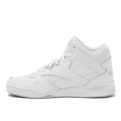 Reebok Royal BB 4500 Hi2 High Top Sneakers for Men - White/Light Solid Grey - Image 3