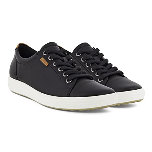 ECCO Women's Soft 7 Black Sneaker - Premium Comfort - Image 7