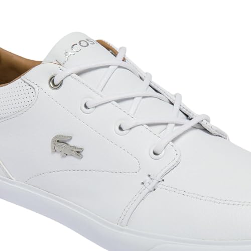 Lacoste Men's Bayliss Sneakers - Deep White (Size 12) - Image 6