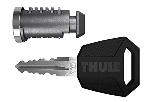 Thule One-Key System 4 Pack - Silver/Black - Image 4