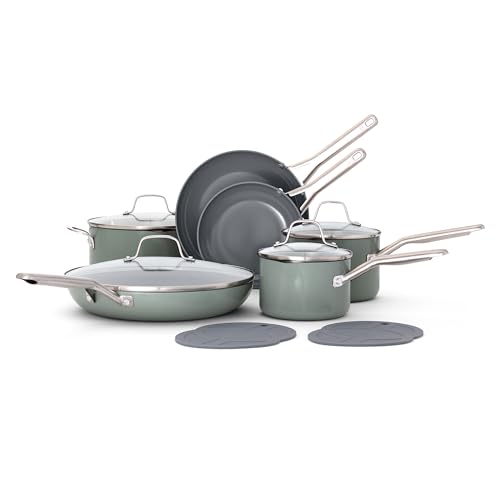 Calphalon Ceramic Nonstick 12-piece Cookware Set