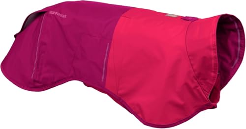 Ruffwear Sun Shower Dog Raincoat – XL, Hibiscus Pink