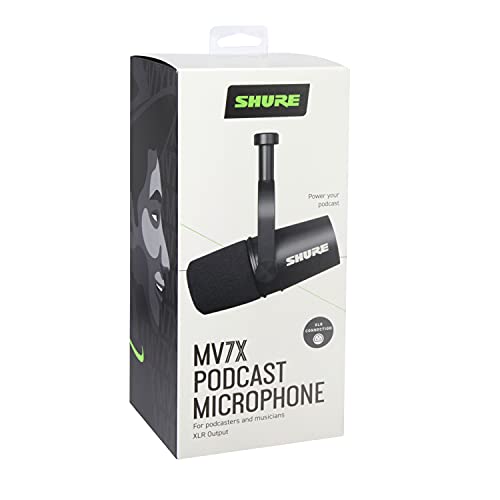 Shure MV7X Microphone - XLR Pro Quality Dynamic Mic - Image 12