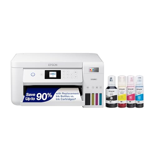 Epson EcoTank ET-2850 Cartridge-Free All-in-One Printer