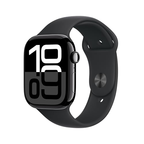 Apple Watch Series 10: GPS 46mm Jet Black Smartwatch