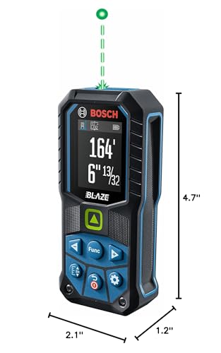 BOSCH GLM165-25G 165 Ft Blaze Green-Beam Laser Distance Measure - Image 16