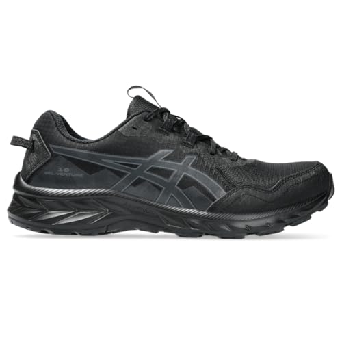 ASICS Men's Gel-Venture 10 Running Shoes - Black/Graphite Grey