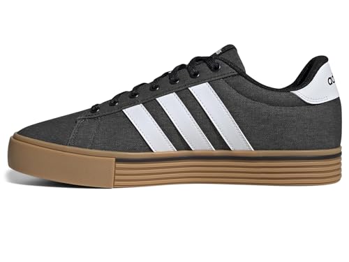 adidas Men's Daily 4.0 Sneaker, Black/White/Gum, 11 - Image 4