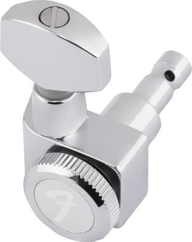 Fender Locking Tuners for Stratocaster Guitar - Polished Chrome Set - Image 4
