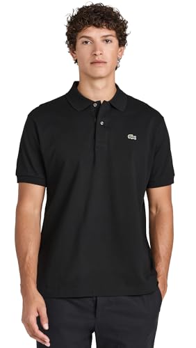 Lacoste Men's Classic Fit Original L.12.12 Polo - Black, Large