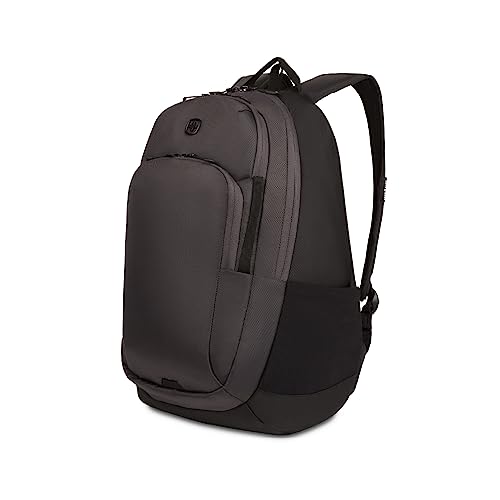 SwissGear MetroEdge 16-Inch Laptop Backpack - Black/Charcoal