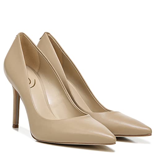 Sam Edelman Women's Hazel Nude Leather Stilettos, Size 9.5 Wide - Image 11