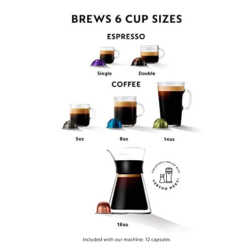 Nespresso Vertuo Next Deluxe Chrome Coffee/Espresso Machine - Image 7