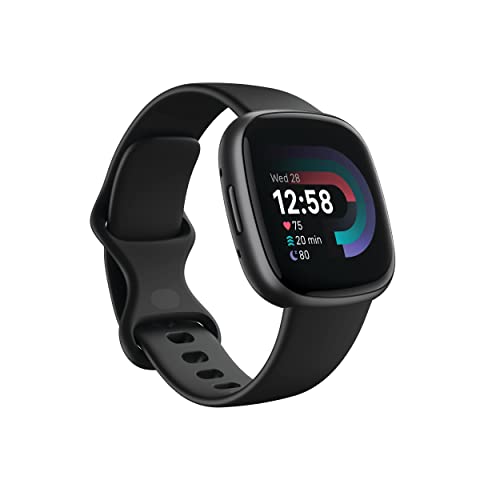 Fitbit Versa 4 Fitness Smartwatch - Black/Graphite