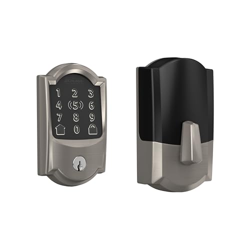 Schlage Encode Plus WiFi Deadbolt Smart Lock with Camelot Trim