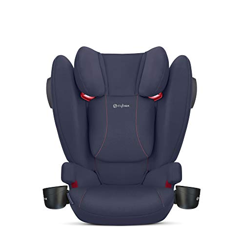 CYBEX Solution B2 fix+ Lux High Back Booster Seat - Bay Blue - Image 8