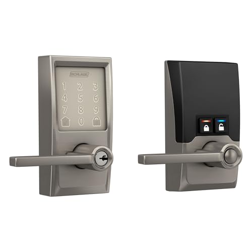 Schlage Encode WiFi Latitude Lever Smart Lock - Keyless Entry
