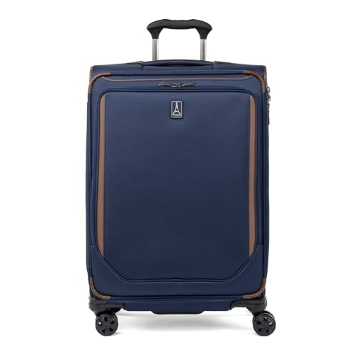Travelpro Crew Classic Expandable Spinner Luggage - Patriot Blue, 25-inch