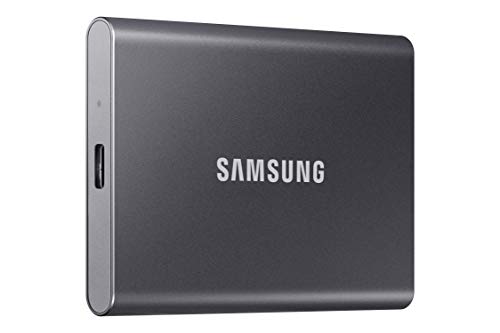 Samsung T7 Portable SSD, 2TB, High-Speed External Solid State Drive