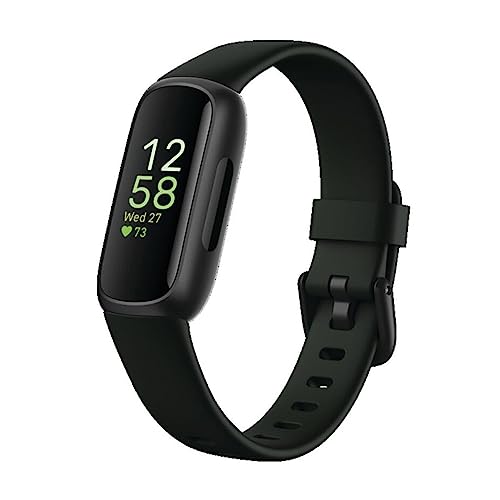 Fitbit Inspire 3: Health & Fitness Tracker, Midnight Zen/Black